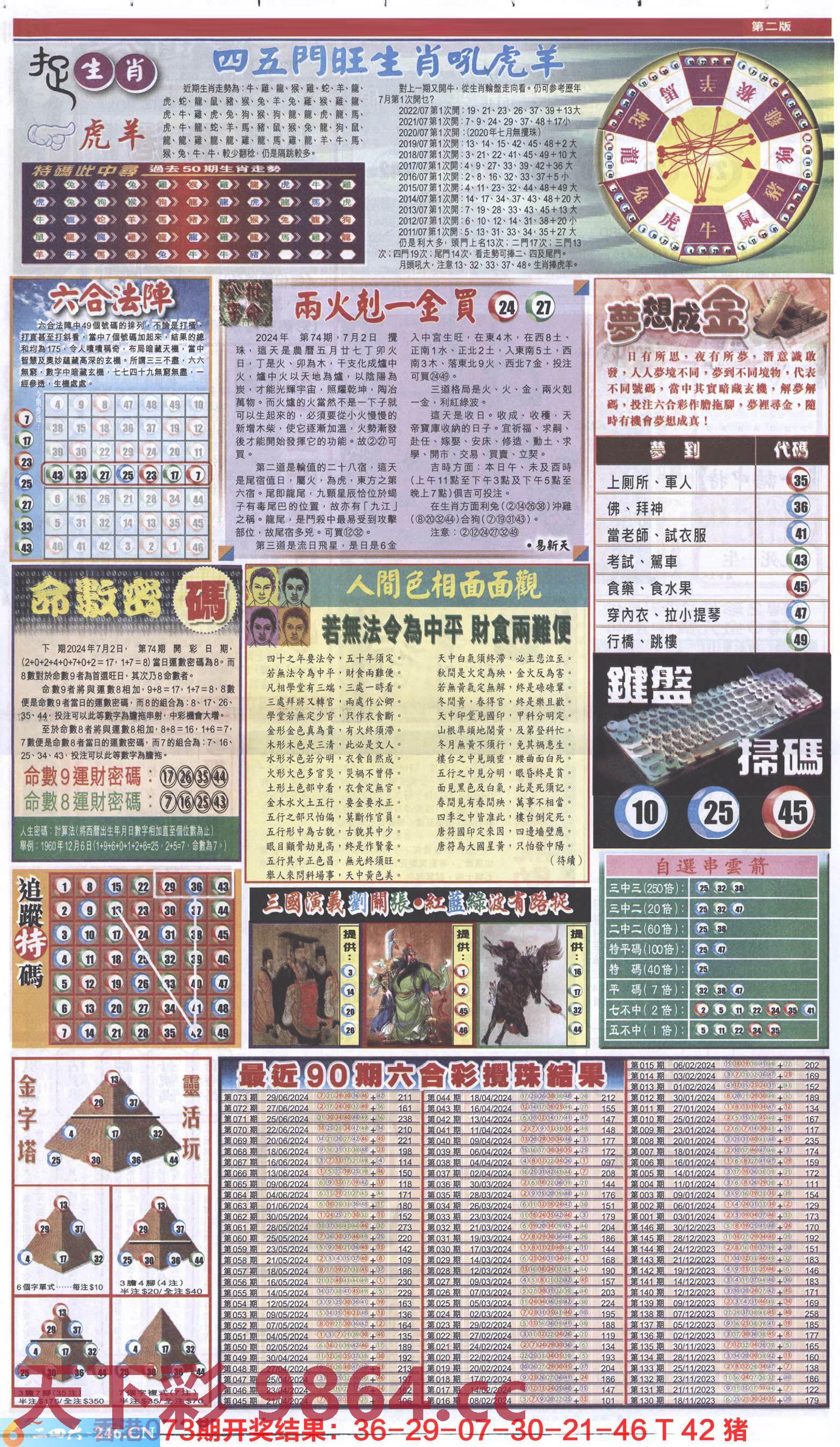 ：新报跑狗